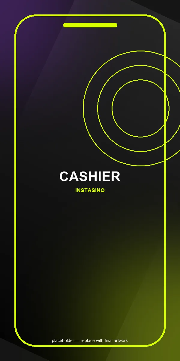 Instasino app – cashier with iDEAL deposit