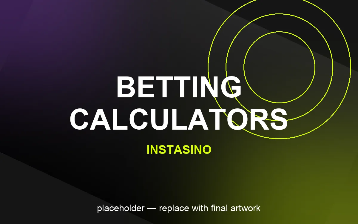 Instasino casino and betting calculators