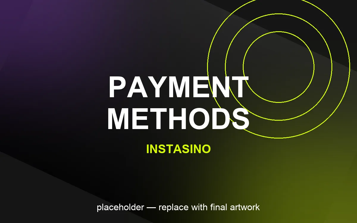 Instasino payment methods: iDEAL, Trustly, Bancontact, Visa, Mastercard, Skrill, Neteller, Bitcoin